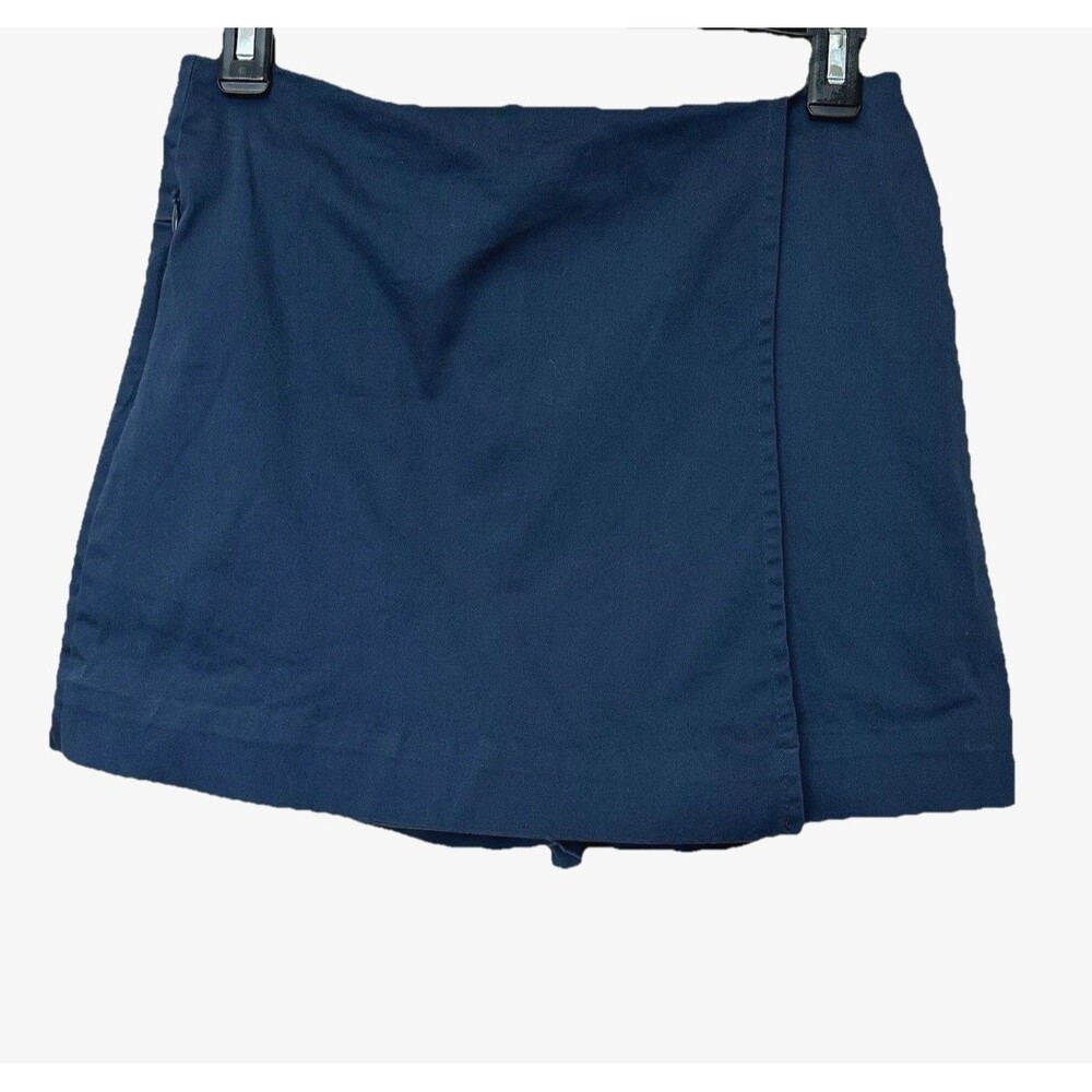 Gretchen Scott Performance Skippy Skort Women Sm Navy Blue Pockets Preppy Golf